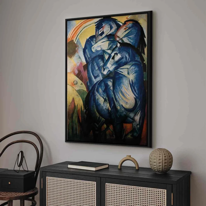Obraz - Franz Marc – Wieża niebieskich koni