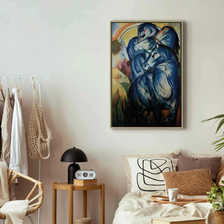 Obraz - Franz Marc – Wieża niebieskich koni