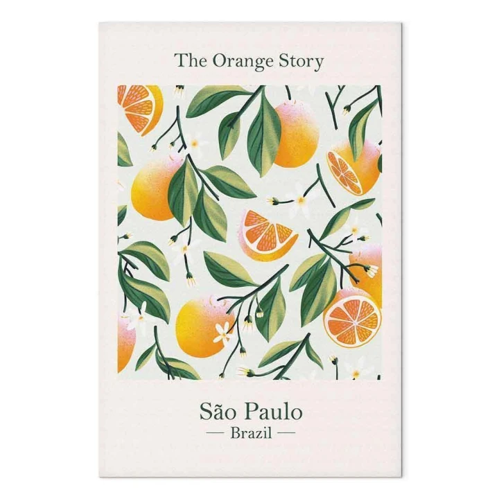 Obraz - The Orange Story (1-częściowy) pionowy