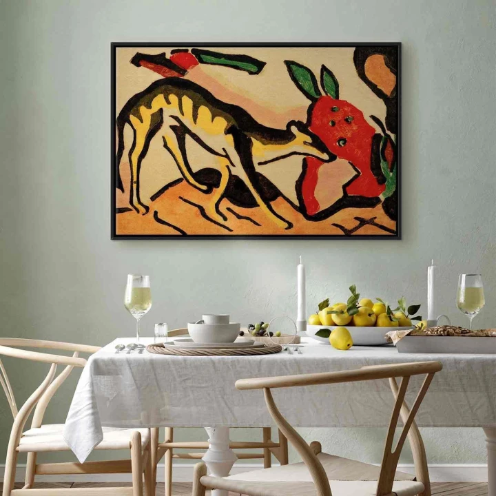 Obraz - Franz Marc – Fabeltier