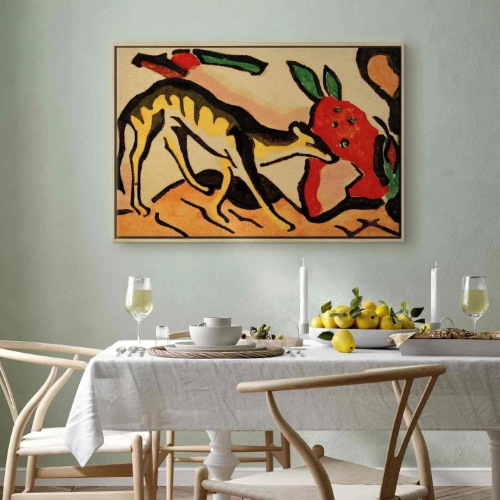 Obraz - Franz Marc – Fabeltier