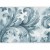 Fototapeta - Kamienne barokowe ornamenty w jasnych odcieniach szaro-niebieskich