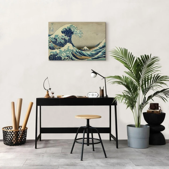 Obraz - Hokusai Katsushika – Wielka fala w Kanagawie