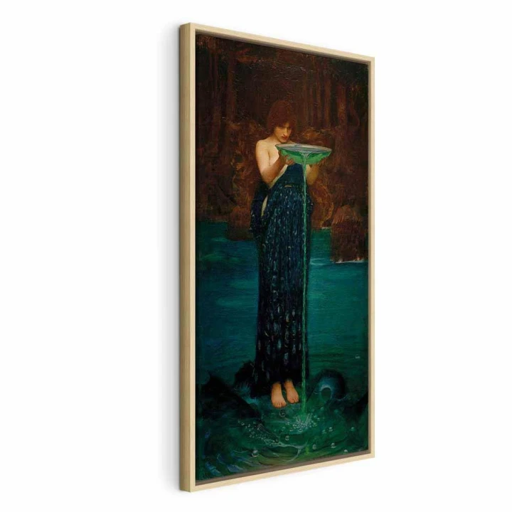 Obraz - John William Waterhouse – Zazdrosna Kirke
