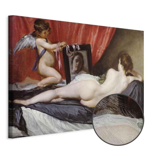 Obraz - Diego Velázquez – Wenus z lustrem (Toaleta Wenus)