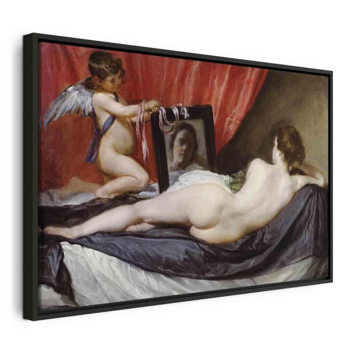 Obraz - Diego Velázquez – Wenus z lustrem (Toaleta Wenus)