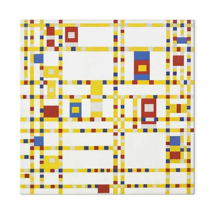 Obraz - Piet Mondrian – Broadway Boogie Woogie