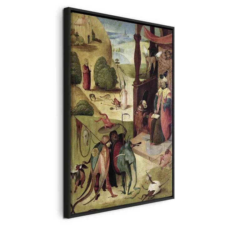 Obraz - Hieronim Bosch – Święty Jakub i czarnoksiężnik