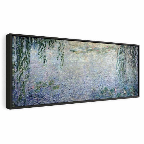 Obraz - Claude Monet – Nenufary (lilie wodne): dwie wierzby płaczące
