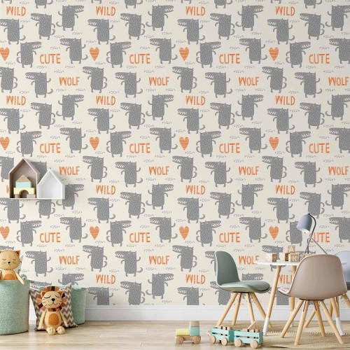 Tapeta - Uroczy wilk