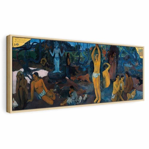 Obraz - Paul Gauguin – Skąd przyszliśmy? Kim jesteśmy? Dokąd idziemy?