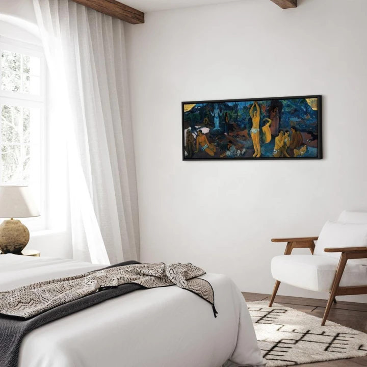 Obraz - Paul Gauguin – Skąd przyszliśmy? Kim jesteśmy? Dokąd idziemy?