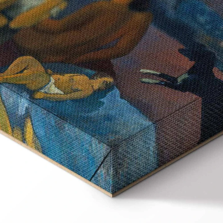 Obraz - Paul Gauguin – Skąd przyszliśmy? Kim jesteśmy? Dokąd idziemy?