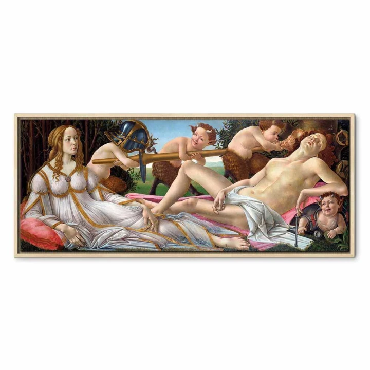 Obraz - Sandro Botticelli – Wenus i Mars