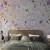 Fototapeta - Lastriko w stylu confetti fioletowo-różowy kolorowy wzór