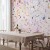 Fototapeta - Lastriko w stylu confetti fioletowo-różowy kolorowy wzór