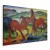 Obraz - Franz Marc – Czerwone konie (Pasące się Konie IV)