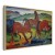 Obraz - Franz Marc – Czerwone konie (Pasące się Konie IV)