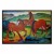 Obraz - Franz Marc – Czerwone konie (Pasące się Konie IV)