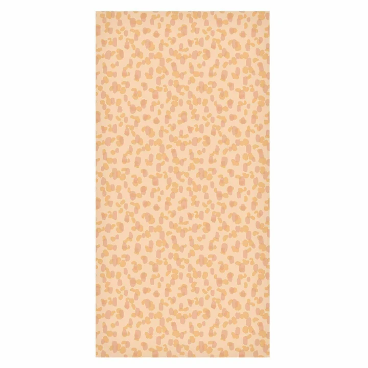 Tapeta - Drobne kropeczki - optymistyczny wzór w kolorach brzoskwiniowych