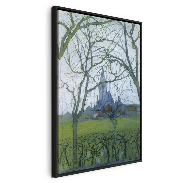 Obraz - Piet Mondrian – Kościół Św Jakuba