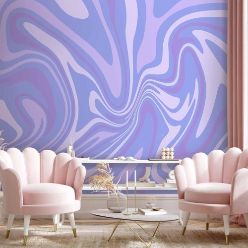 Fototapeta - Fioletowa kompozycja - Abstrakcyjne tło w kolorystyce fioletowo-purpurowo-lawendowej