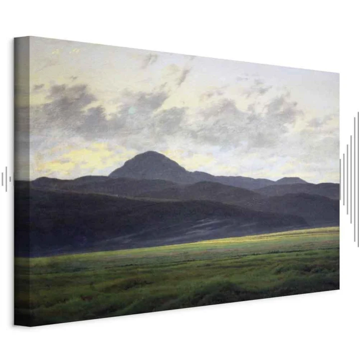 Obraz - Caspar David Friedrich – Górski krajobraz w Czechach