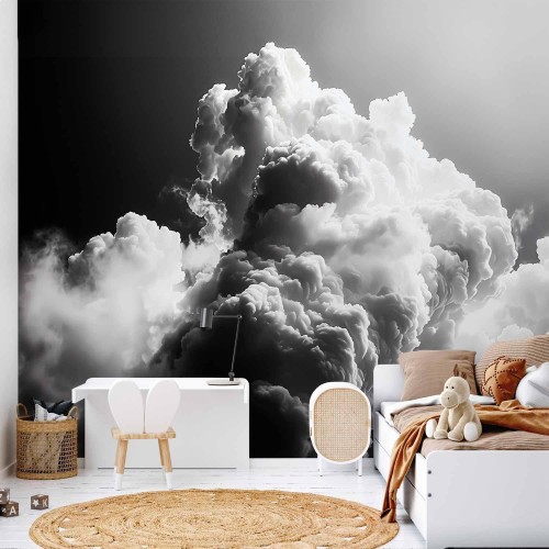 Fototapeta - Chmury jak z marzeń: Pozwól słońcu rozświetlić twój dzień – Wizualna Uczta