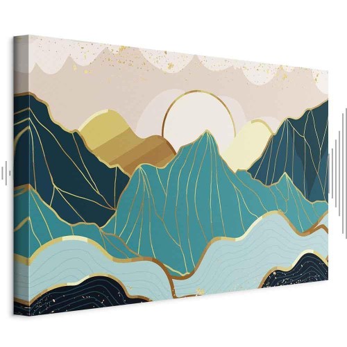 Obraz - Zielone pastwiska (1-częściowy) szeroki