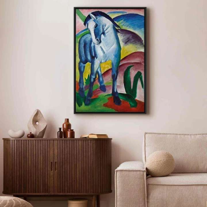 Obraz - Franz Marc – Niebieski koń