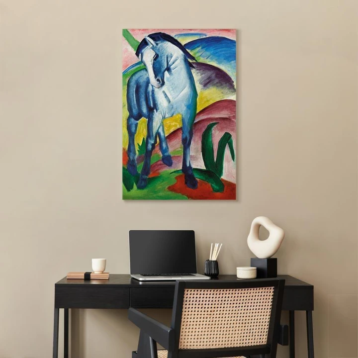 Obraz - Franz Marc – Niebieski koń