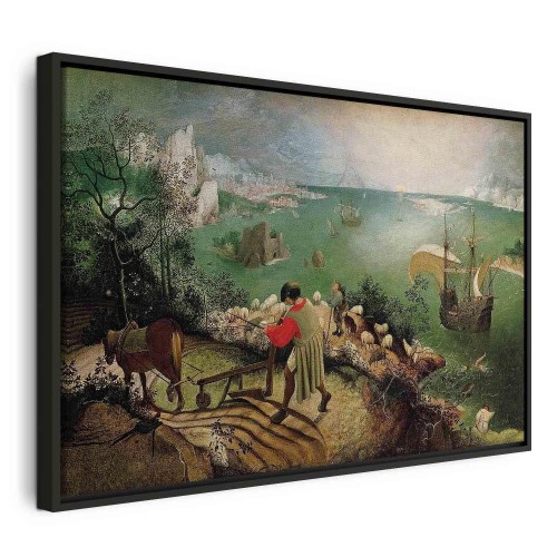 Obraz - Pieter Bruegel (starszy) – Pejzaż z upadkiem Ikara
