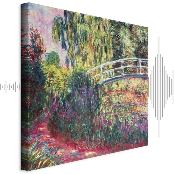 Obraz - Claude Monet – Japoński mostek w Giverny