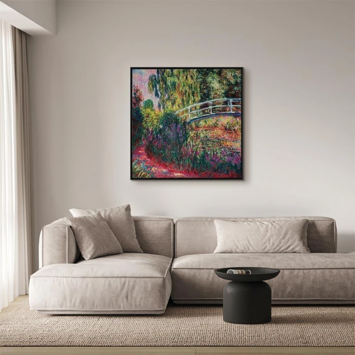 Obraz - Claude Monet – Japoński mostek w Giverny