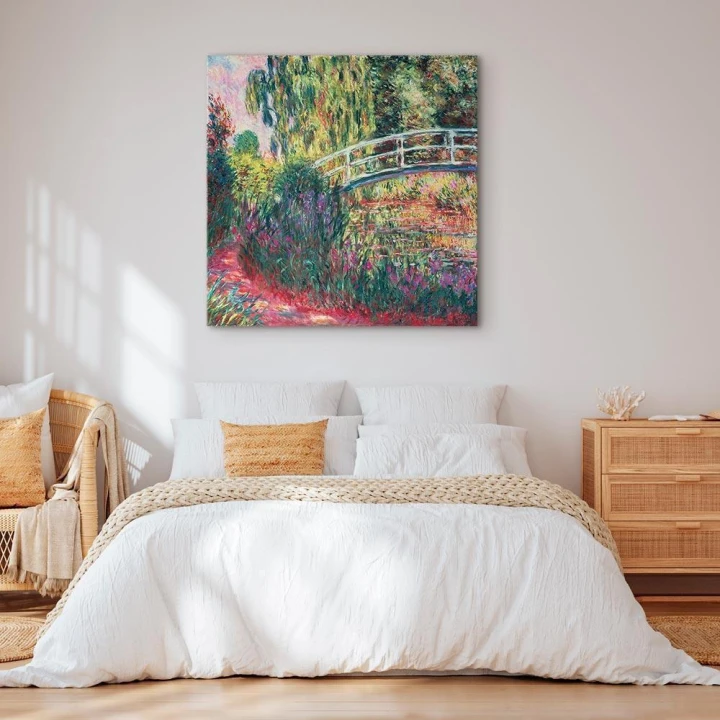 Obraz - Claude Monet – Japoński mostek w Giverny