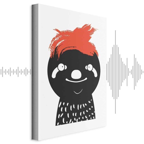 Obraz - Szalony leniwiec (1-częściowy) pionowy