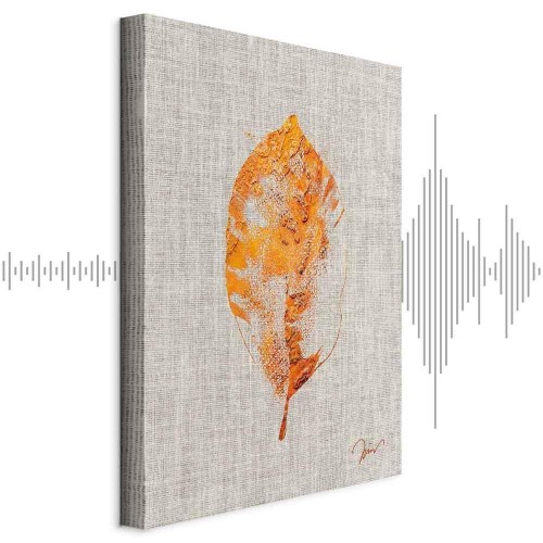 Obraz - Złota flora (1-częściowy) pionowy