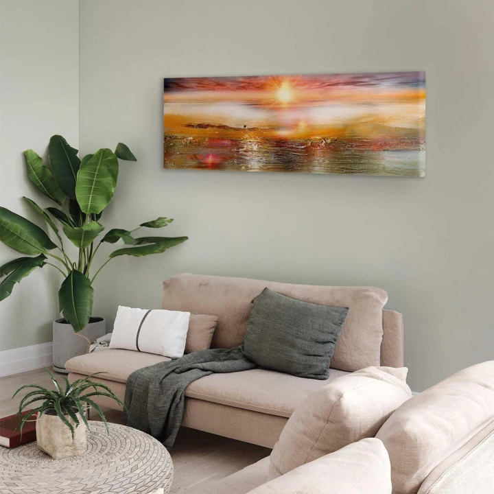 Obraz - Pomarańczowe morze