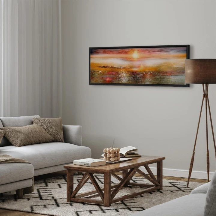 Obraz - Pomarańczowe morze