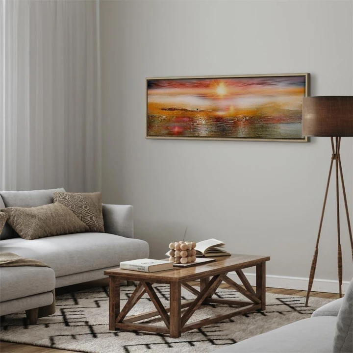 Obraz - Pomarańczowe morze