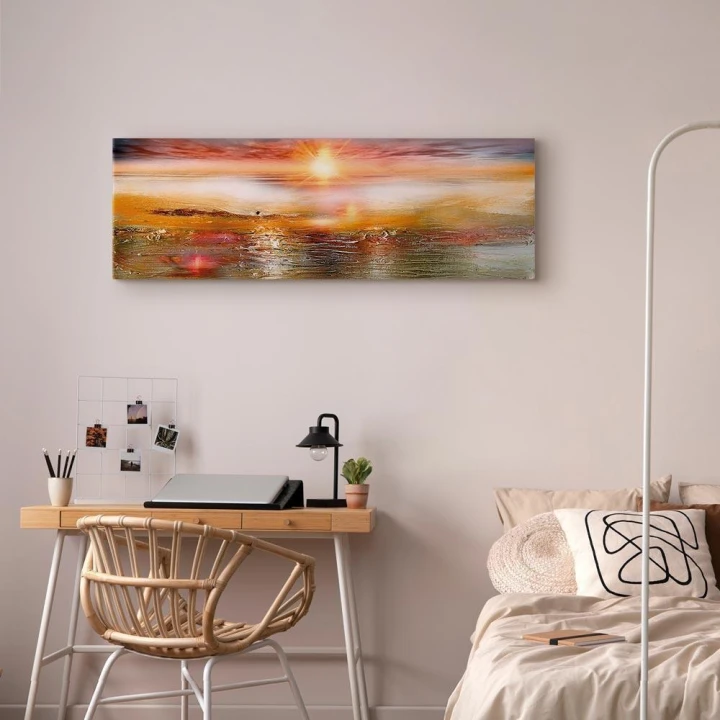 Obraz - Pomarańczowe morze