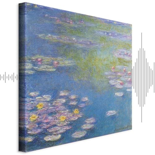 Obraz - Claude Monet – Nenufary (lilie wodne) w Giverny