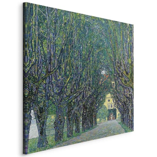 Obraz - Gustav Klimt – Aleja drzew w parku przy zamku Kammer