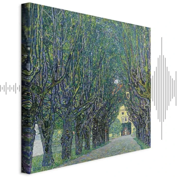 Obraz - Gustav Klimt – Aleja drzew w parku przy zamku Kammer