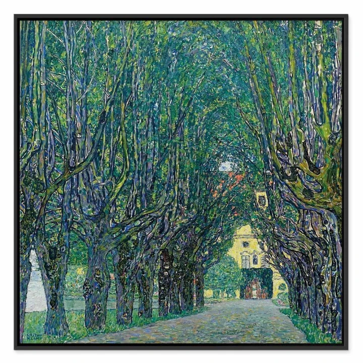 Obraz - Gustav Klimt – Aleja drzew w parku przy zamku Kammer