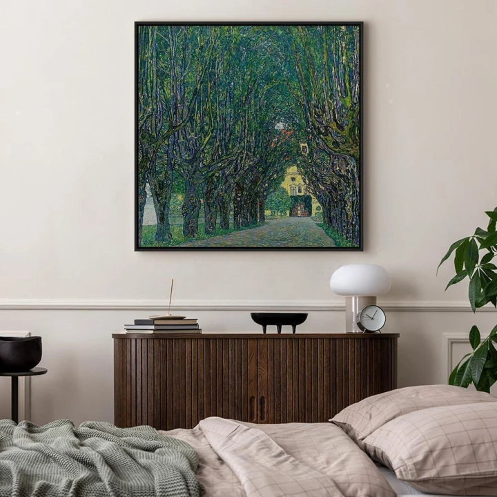 Obraz - Gustav Klimt – Aleja drzew w parku przy zamku Kammer