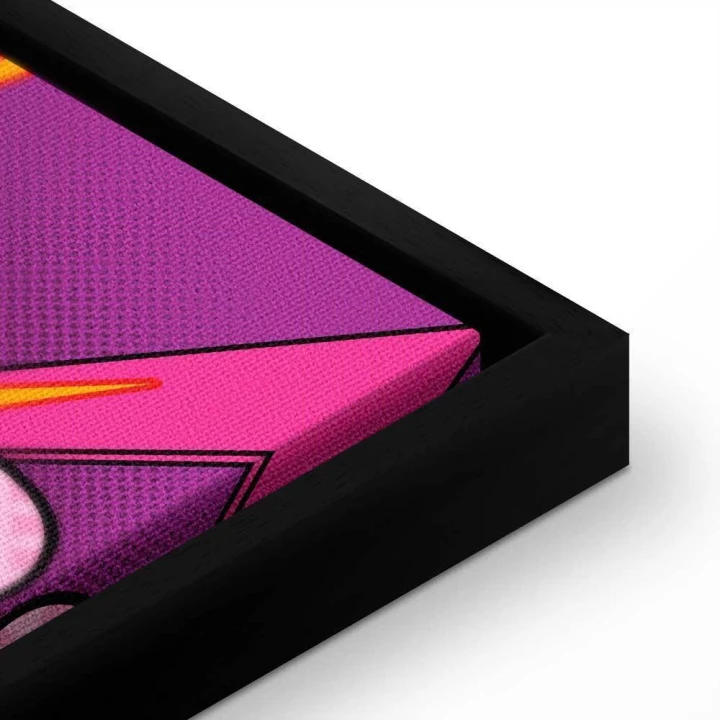 Obraz - Energia barw (1-częściowy) - angielskie napisy na kolorowym tle