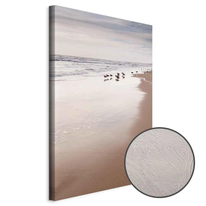 Obraz - Jesienna plaża (1-częściowy) pionowy