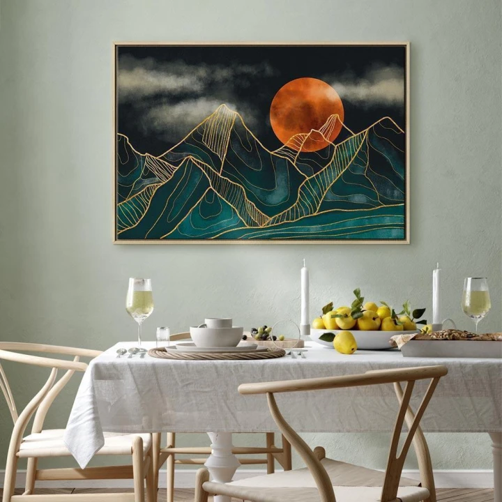 Obraz - Górski spokój (1-częściowy) szeroki