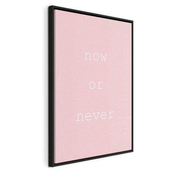 Obraz - Now or Never (1-częściowy) pionowy